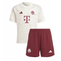 Bayern Munich Matthijs de Ligt #4 Replica Third Minikit 2023-24 Short Sleeve (+ pants)